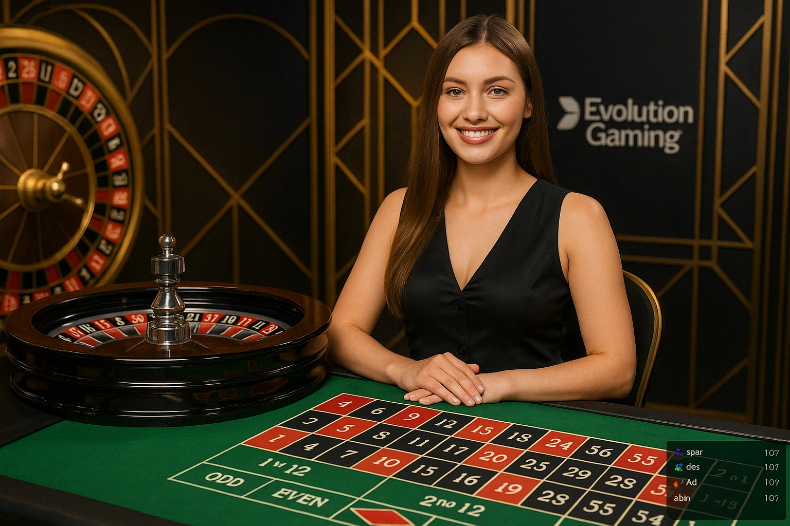 Live Kasyno Evolution Gaming